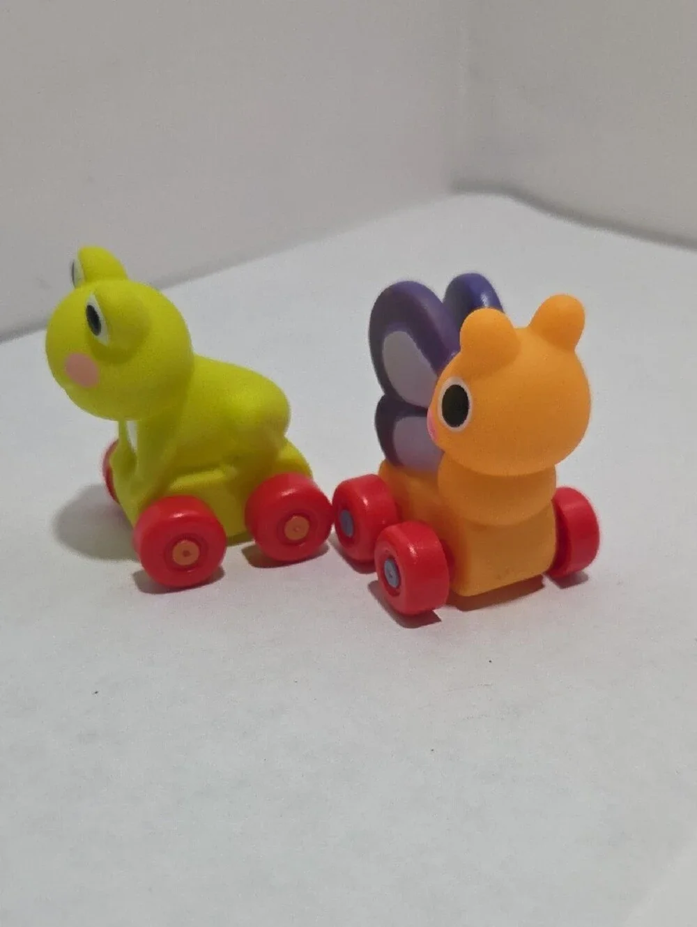 Cute Frog and Butterfly Pull-Along Toy Set Big Time Tots